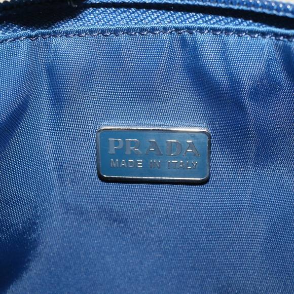 PRADA Accessory Pouch Nylon Blue Auth 44146 - Picture 10 of 16